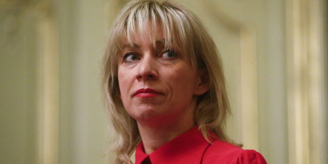 Maria Zakharov, spokeswoman for Russia's Foreign Ministry.