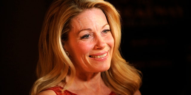 In this April 10, 2014 file photo, actress Marin Mazzie attends the after party for the opening night of "Bullets Over Broadway" in New York. Mazzie, who battled ovarian cancer starting in 2015, died Thursday, Sept. 13, 2018, at her Manhattan home, said her husband, actor Jason Danieley. She was 57.