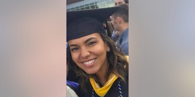 Virginia State Police said Marisa Harris, 22, was killed Saturday when a 12-year-old boy attempting suicide jumped from an overpass and landed on her vehicle, killing her.