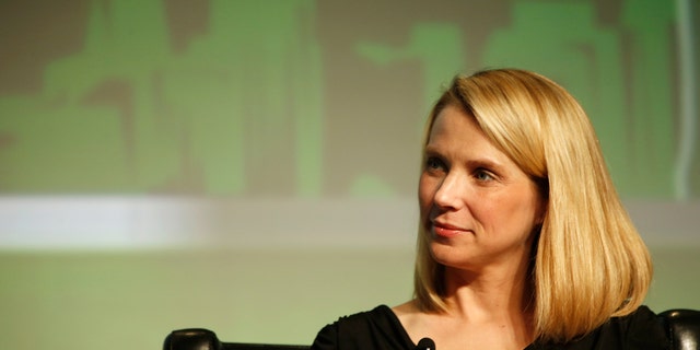File photo - Yahoo! Chief Executive Marissa Mayer listens in a Startup Battlefield session during TechCrunch Disrupt SF 2012 at the San Francisco Design Center Concourse in San Francisco, California Sept. 12, 2012. (REUTERS/Stephen Lam)