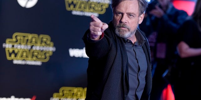 "Star Wars: The Force Awakens" director said Mark Hamill "was not particularly happy" with how small his role was in the 2015 film.