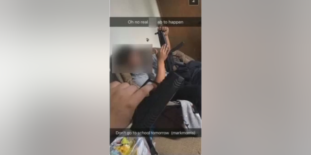 This photo on was sent to over 30 people on Snapchat as a joke.