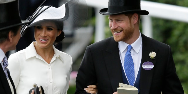 Prince Harry and Meghan Markle appear together at the Royal Ascot along with other members of the royal family.