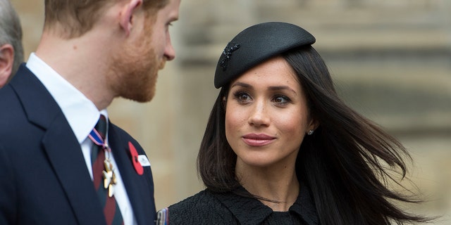 Buckingham Palace officially relieved Harry and Markle of their royal duties in February.