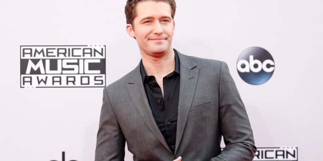 Actor Matthew Morrison arrives at the 42nd American Music Awards in Los Angeles, on Nov. 23, 2014.