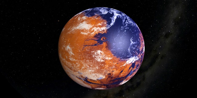 A wet Mars could have started off near the orbit of Venus before gravitational interactions early in its life drove the Red Planet out to its current orbit.