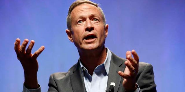 July 18, 2015: Democratic presidential candidate, former Maryland Gov. Martin O'Malley speaks at a Netroots Nation town hall meeting.