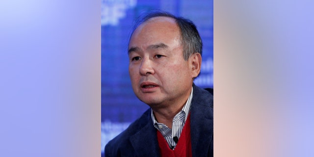 SoftBank Group Corp. Chairman and CEO Masayoshi Son speaks at the Bloomberg Global Business Forum in New York City, U.S., September 20, 2017. REUTERS/Brendan McDermid - RC16E8410BC0