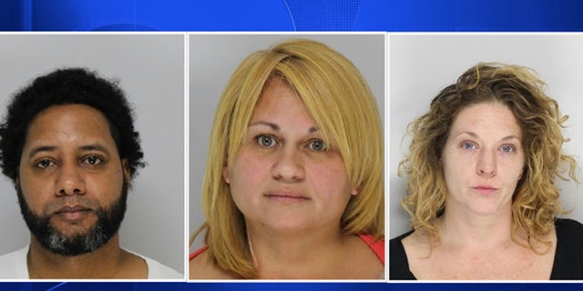 Juan Miranda-Ortiz, Rudencia Montes, and Corrine Gentile were arrested Friday.