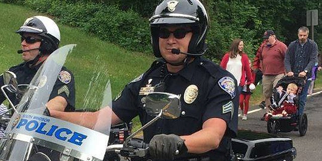 Sgt. Matthew Mainieri of the South Windsor Police Department in Connecticut.