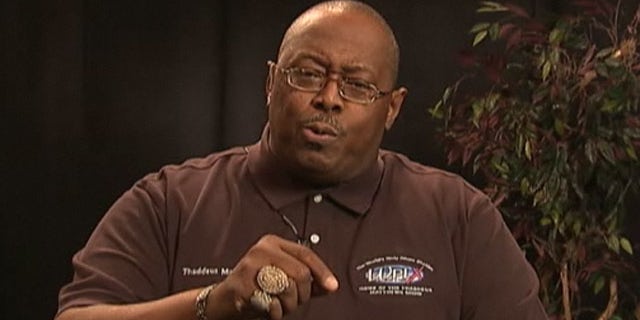 Shown here is Memphis DJ Thaddeus Matthews.