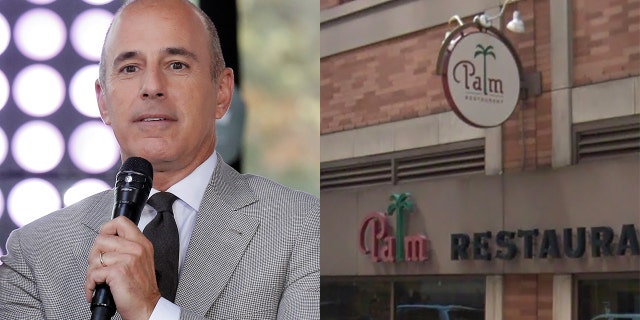 The iconic restaurant, which plasters its walls with caricatures of its regular guests, had quietly removed Lauer's last month.
