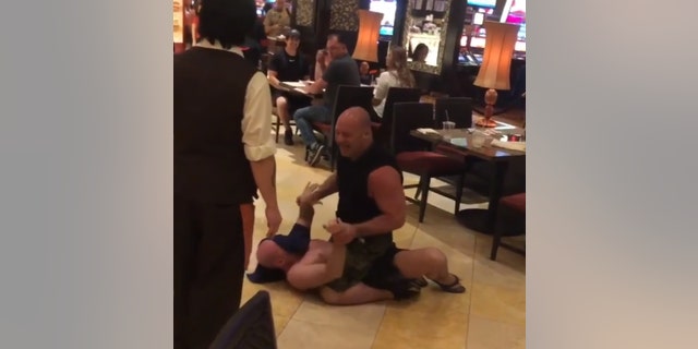 Matt Serra shared footage of the incident to Instagram on Wednesday.