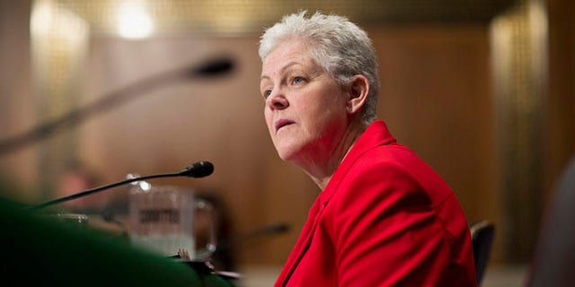 April 11, 2013: Gina McCarthy testifies before a Senate Environment and Public Works Committee hearing on her nomination to be administrator of the Environmental Protection Agency on Capitol Hill.