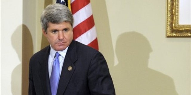 Rep. Michael McCaul arrives for a hearing Nov. 16, 2010, on Capitol Hill in Washington.
