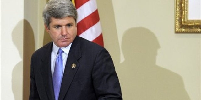 Rep. Michael McCaul arrives for a hearing Nov. 16, 2010, on Capitol Hill in Washington.