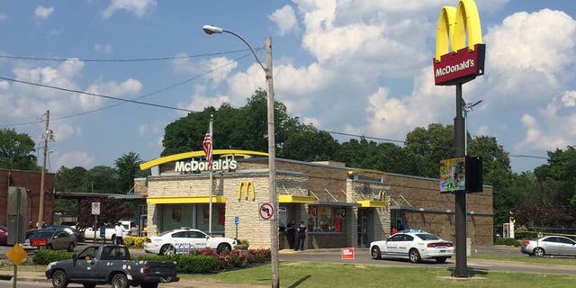 A man shot one of the four suspects who were attempting to rob him at a Memphis McDonald's.