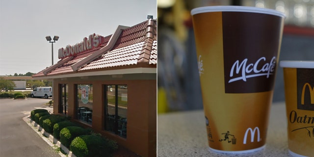 A witness at the Jacksonville McDonald's backs up the manager's claim that a customer threw coffee at her.
