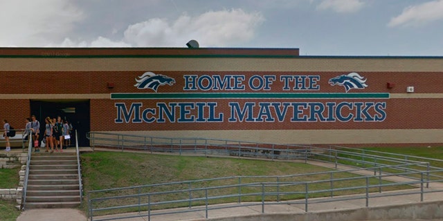 A biology teacher at McNeil High School is on administrative leave after allegedly mocking a student for supporting President Trump.