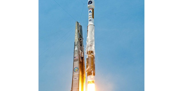 A United Launch Alliance Atlas 5 rocket blasts off from Space Launch Complex-41 at the Cape Canaveral Air Force Station in Florida with the Air Force's Space Based Infrared Systems (SBIRS) GEO-1 satellite on May 7, 2011. Liftoff occurred at 2:10 p.m. EDT.