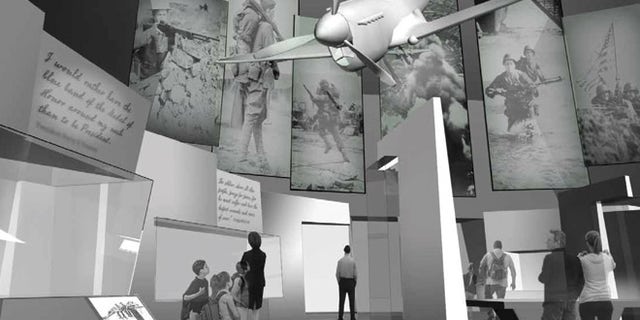 Design concept for The National Medal of Honor Museum. (National Medal of Honor Museum.)