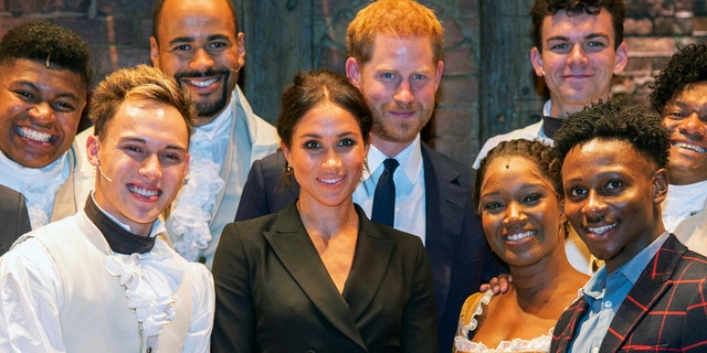 The Duchess of Sussex revealed her nickname for her husband, Prince Harry, while at the "Hamilton" gala show  in London.