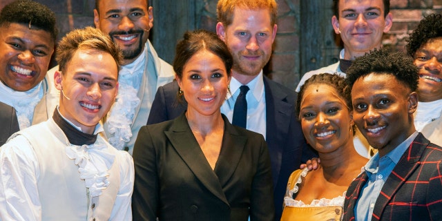 The Duchess of Sussex revealed her nickname for her husband, Prince Harry, while at the "Hamilton" gala show in London.