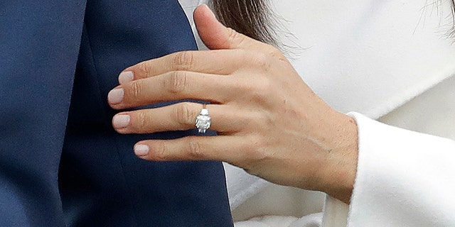 Meghan Markle's engagement ring is crafted with diamonds from Princess Diana's personal collection.