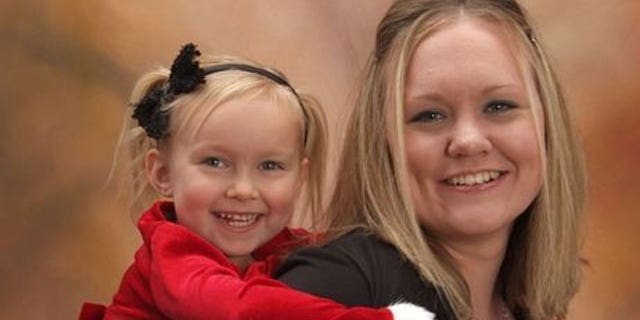 Melissa Amen and her 3-year-old daughter, Kayah, whom she conceived after the death of her husband through assisted reproductive technology. (Melissa Amen)