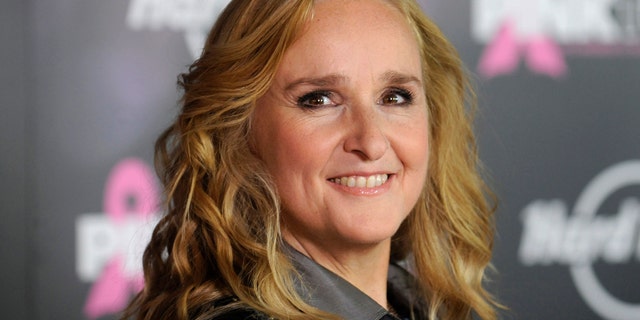 The singer Melissa Etheridge stays in a hotel after having to evacuate her home due to a forest fire in Southern California.