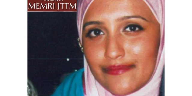Umm Layth, who left her family in Scotland to join ISIS, is believed to be part of a women's police force that supplies fighters with sex slaves (Middle East Media Research Institute)