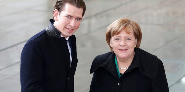 Austrian Chancellor Sebastian Kurz met with his German counterpart Angela Merkel this week.