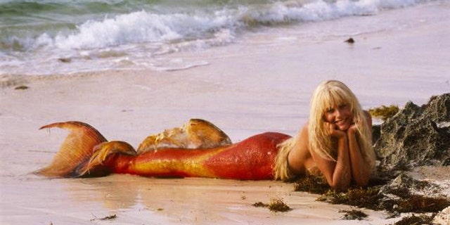 Darryl Hannah as a mermaid in the 1984 film "Splash."