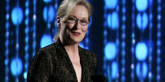 November 14, 2015. Actress Meryl Streep speaks at the 7th Annual Academy of Motion Picture Arts and Sciences Governors Awards at The Ray Dolby Ballroom in Hollywood, California.