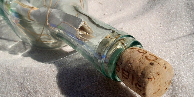 Corey Swearingen's message in a bottle successfully crossed the Atlantic.