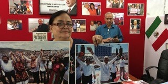 “This man (Obrador), very honest man, we think Mexico will get ahead with him, with the change,” Maria Gonzalez, an Obrador supporter, said. “He’s winning. He’s going to win…he ain’t paying for that wall—that’s for sure.”