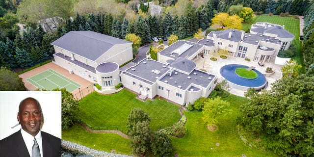 Michael Jordan's home near Chicago