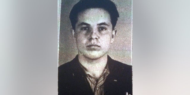 This undated photo of Michael Karkoc accompanied his application for German citizenship filed with the Nazi SS-run immigration office in 1940.