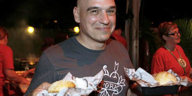 Chef Michael Symon is known for his love of meat.