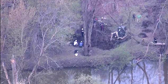 The search of the property could take several days, police said.