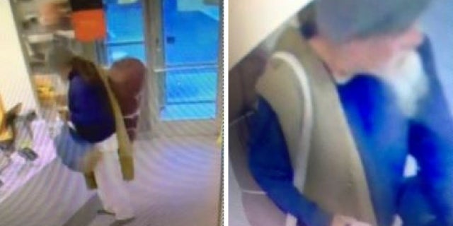 Police have asked for the public’s help in finding a man who threw coffee at a McDonald’s manager.
