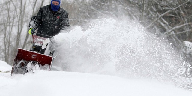 The nation's midsection is bracing for a massive winter storm that could bring several inches of snow and ice to much of the Plains and Midwest early this week (Reuters).