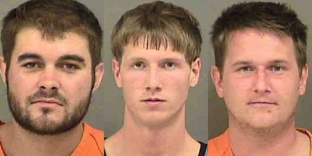 From left: Randolph Magnum, Nathan Lucas and Paul Lucas.