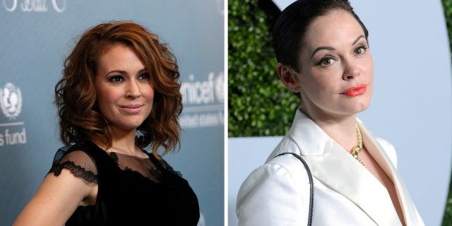 Alyssa Milano brushed of her former “Charmed” co-star’s criticism of her involvement in the Time’s Up and #MeToo movement.