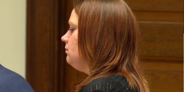 Kari Jo Milberg in court.