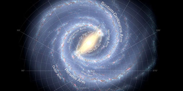 Newly-discovered star-forming regions are concentrated at the end of the Milky Way's central bar and in the spiral arms.