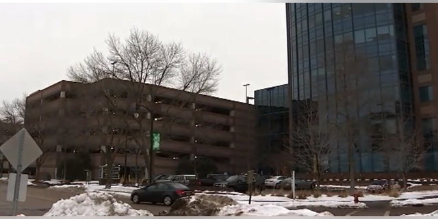 The site of the theft in St. Louis Park.