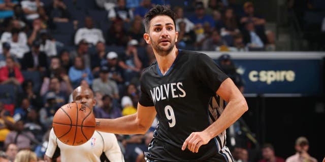 MEMPHIS, TN - OCTOBER 26: Ricky Rubio #9 of the Minnesota Timberwolves handles the ball during a game against the Memphis Grizzlies on October 26, 2016 at FedExForum in Memphis, Tennessee. NOTE TO USER: User expressly acknowledges and agrees that, by downloading and or using this photograph, user is consenting to the terms and conditions of the Getty Images License Agreement. Mandatory Copyright Notice: Copyright 2016 NBAE (Photo by Joe Murphy/NBAE via Getty Images)