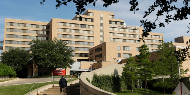 In this file photo, Texas Health Presbyterian Hospital is seen in Dallas.
