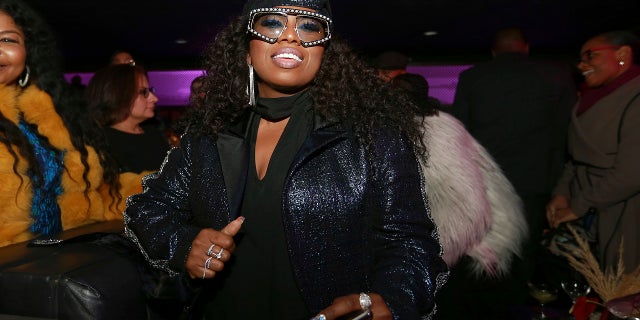 Missy Elliott received a "Visionary" award at an Essence pre-Grammys event in New York City.